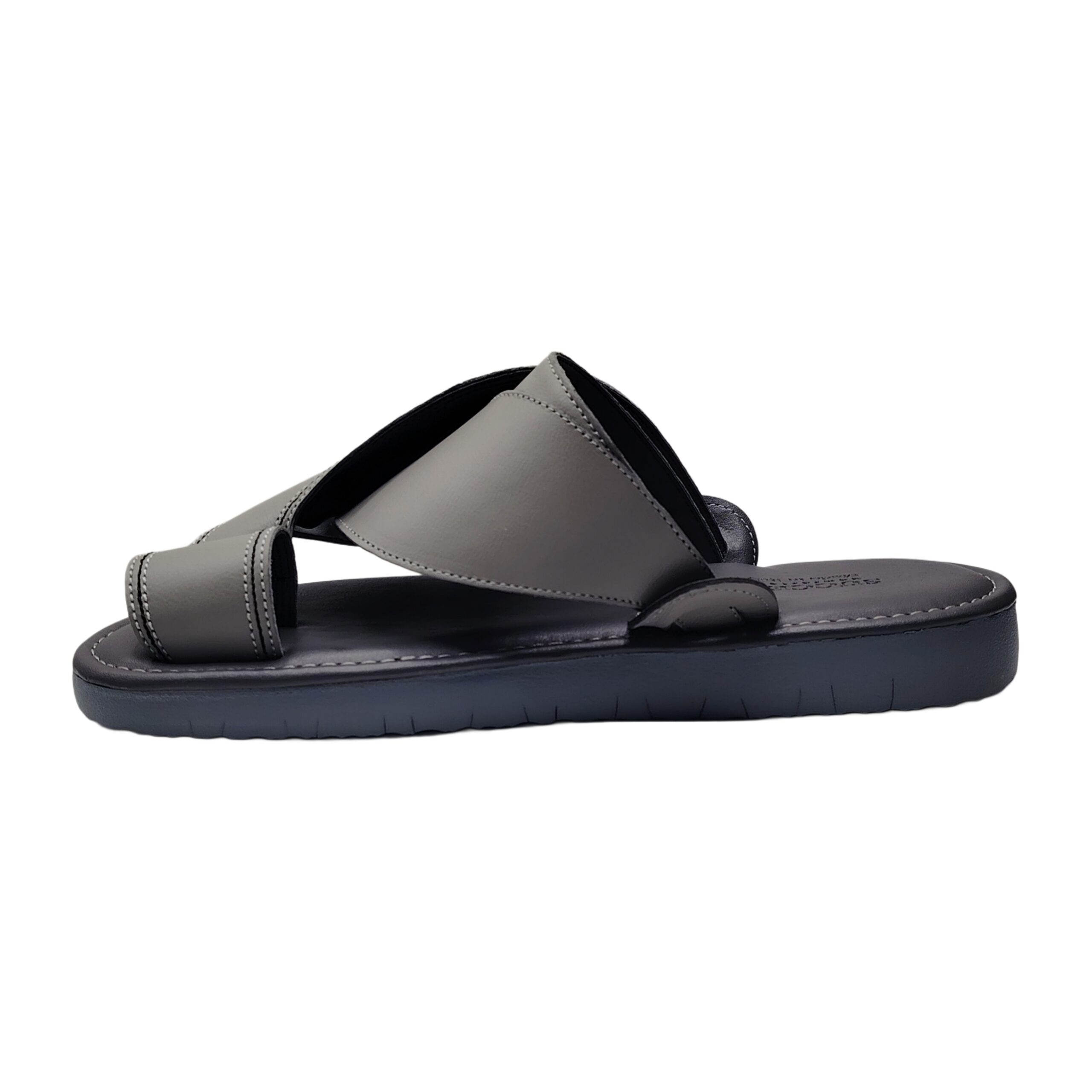 حذيان رجالي شرقي إيطالي لون رصاصي فاخر وانيق - الصورة 3