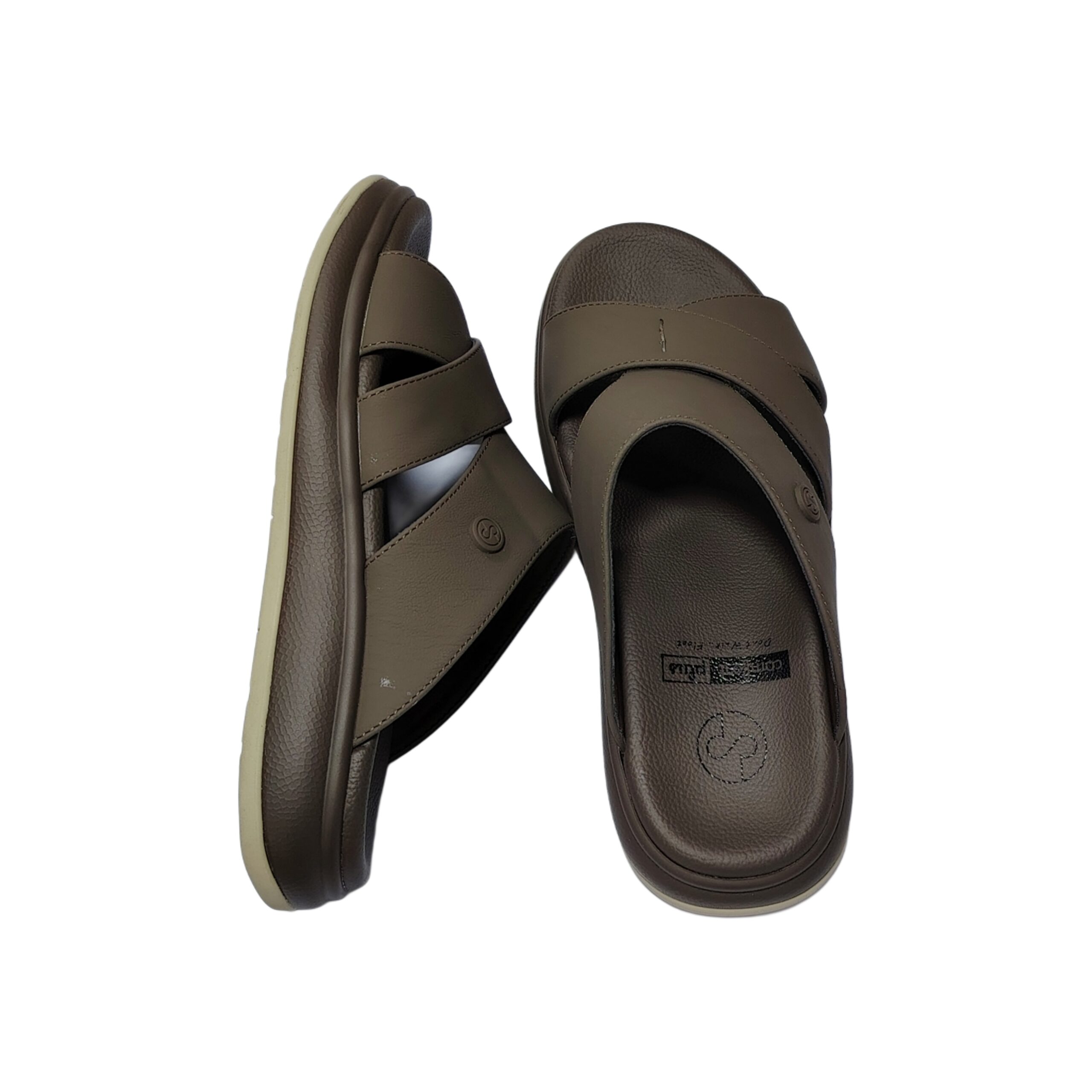 حذاء خليجي طبي مريح فاخر لون كوكا - الصورة 6