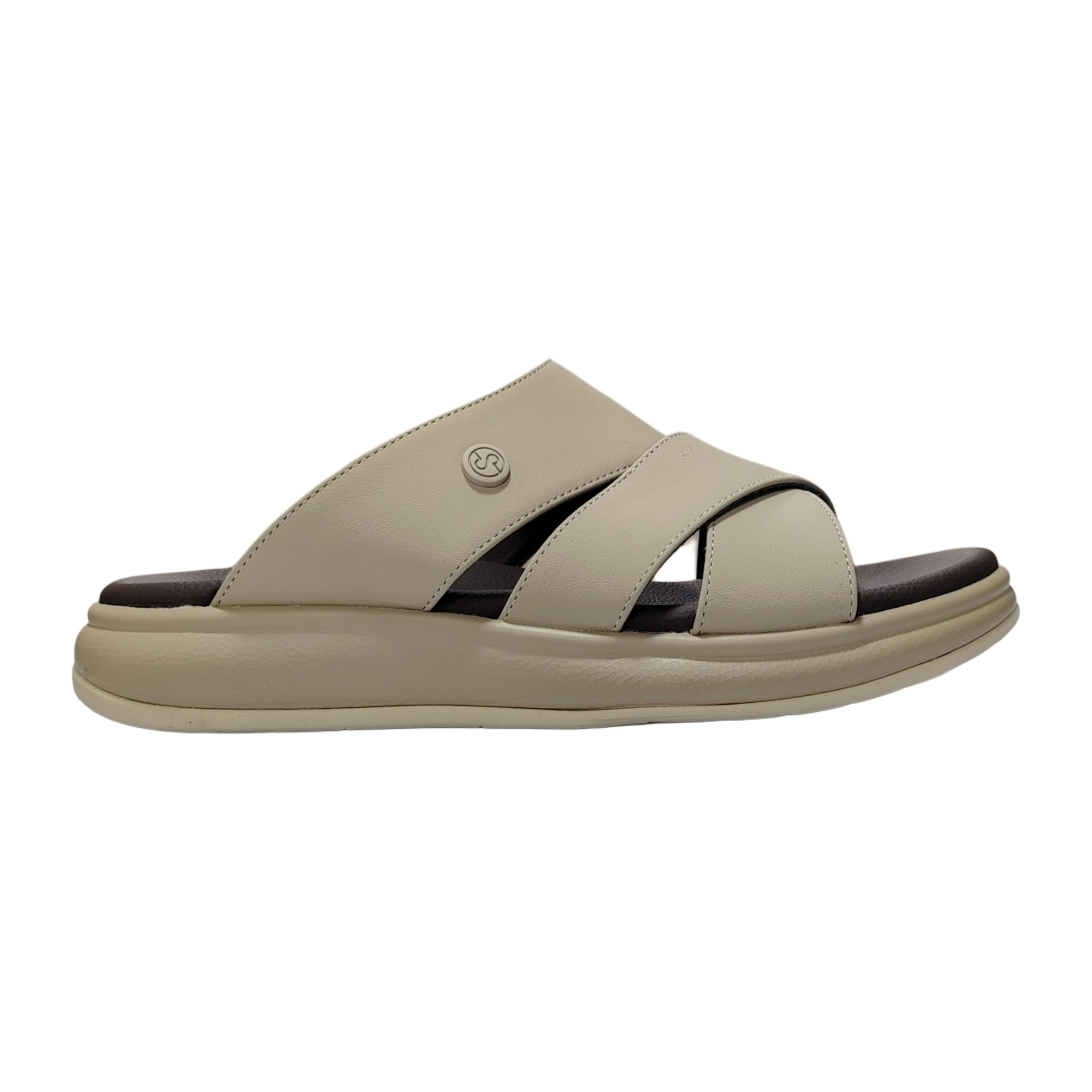 نعال خليجي طبي مريح فاخر لون بيج - الصورة 4