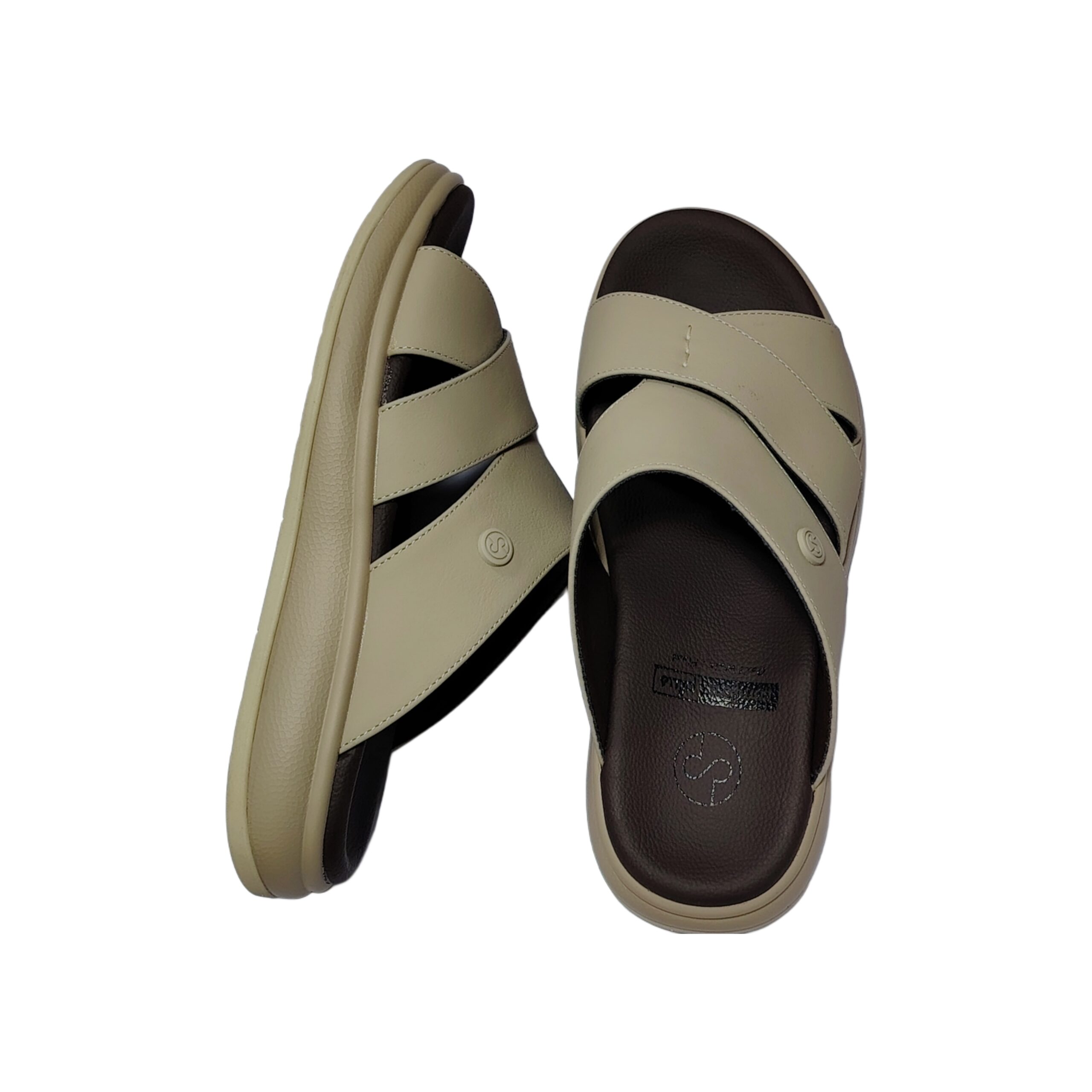 نعال خليجي طبي مريح فاخر لون بيج - الصورة 7